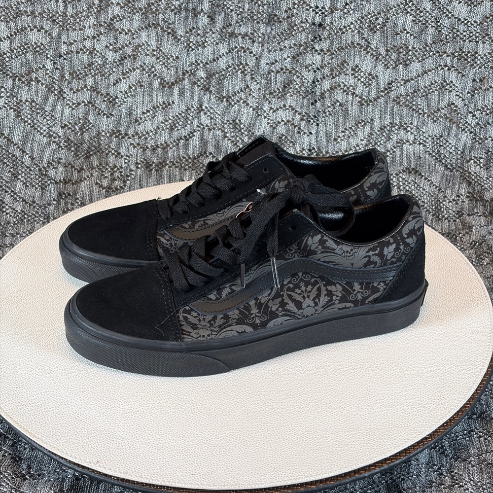 Vans Old Skool Tapestry Raven Sneakers Women's 7.5 - Picture 2 of 7